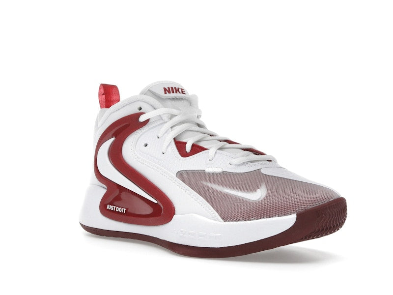Nike HyperSet 2 White Team Crimson