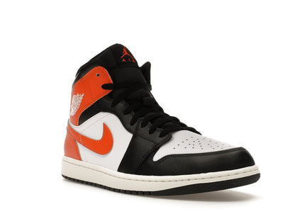 Jordan 1 Mid Black Toe Starfish