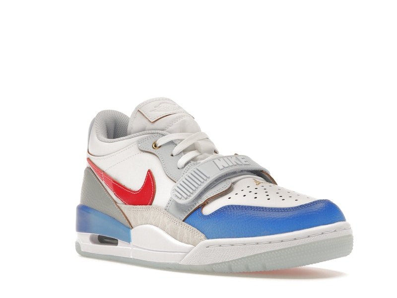 Jordan Legacy 312 Low White Game Royal University Red