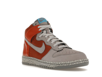 Nike Dunk High Earthquake Dark Orange