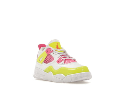 Jordan 4 Retro White Lemon Pink (PS)