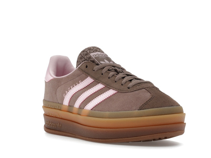 adidas Gazelle Bold Trace Brown Clear Pink (Women's)
