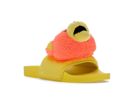 adidas JS Adilette Jeremy Scott Teddy Yellow