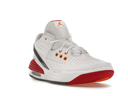 Jordan Max Aura 5 White Cardinal Red