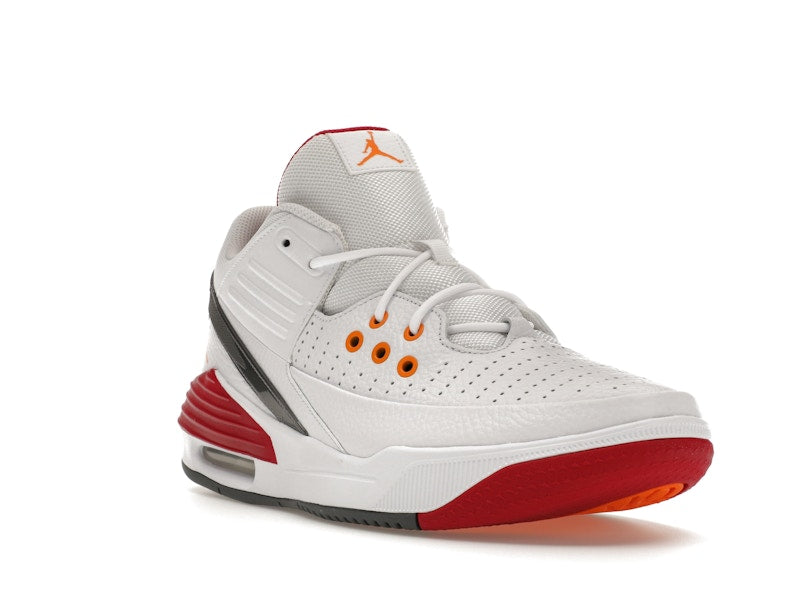 Jordan Max Aura 5 White Cardinal Red