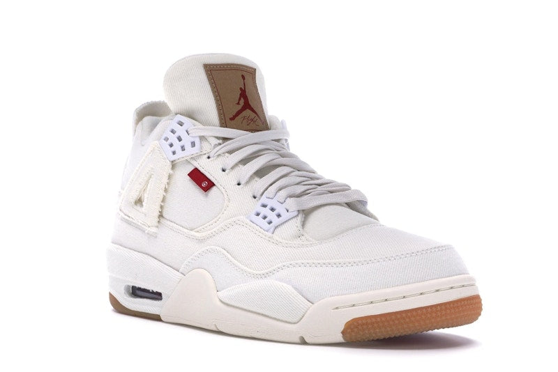 Jordan 4 Retro Levi's White (Blank Tag)