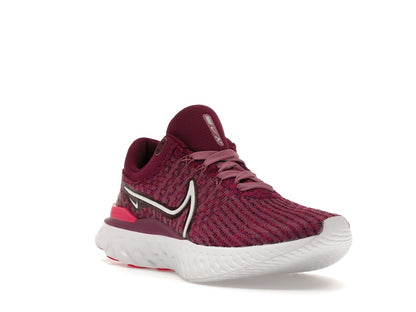 Nike React Infinity Run Flyknit 3 Light Bordeaux (Women's)