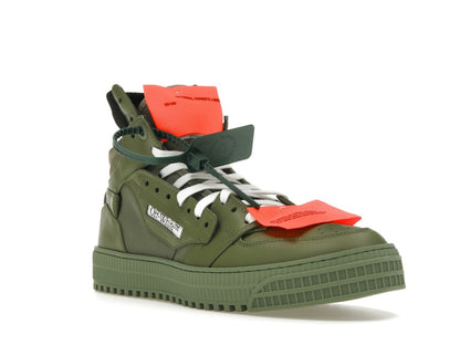 OFF-WHITE Off Court 3.0 Military Green Fuschia