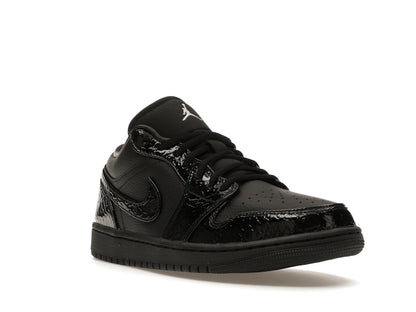 Jordan 1 Low SE Patent Elephant Black (Women's)