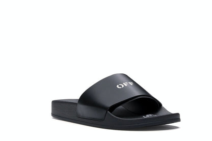 OFF-WHITE Off Sliders Black FW19