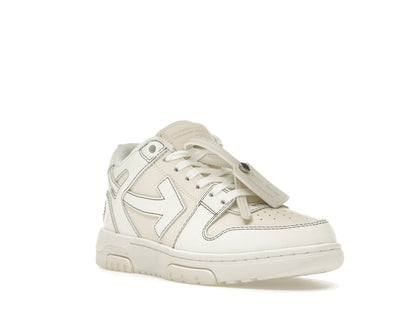 OFF-WHITE Out Of Office OOO Low Tops Cream White (Women's)