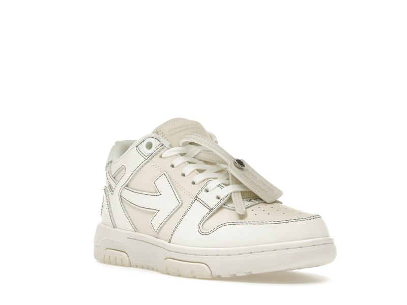 OFF-WHITE Out Of Office OOO Low Tops Cream White (Women's)