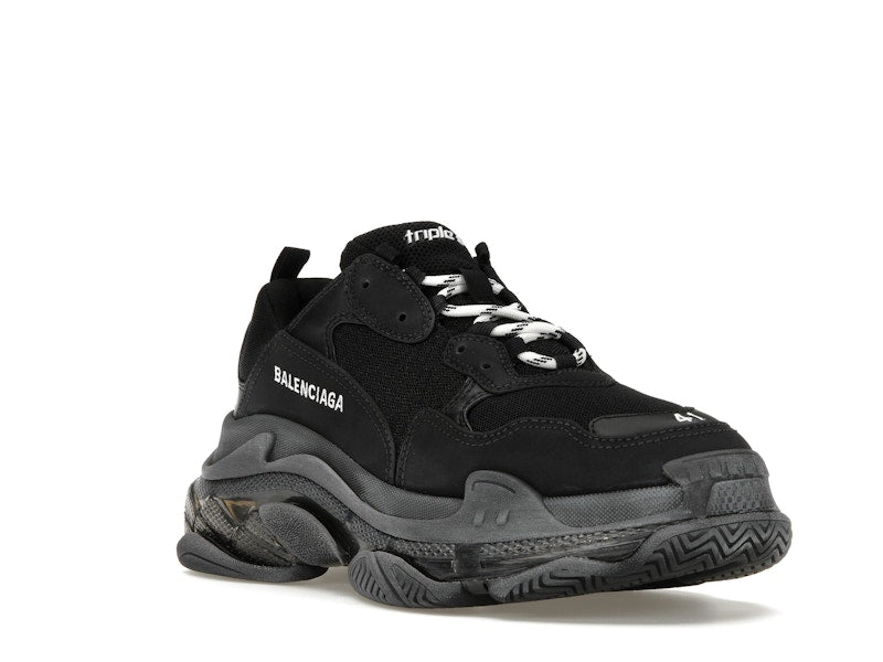 Balenciaga Triple S Black Clear Sole (Women's)