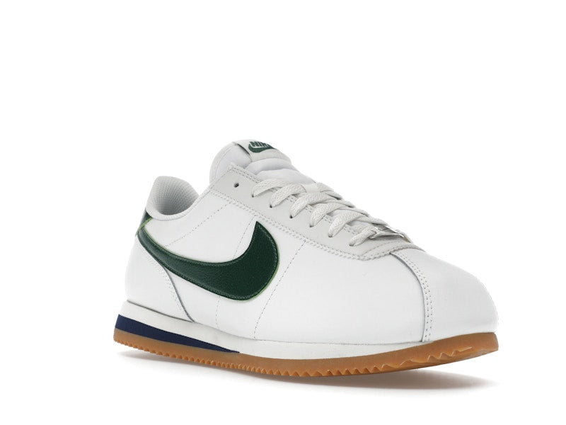 Nike Cortez Leather Summit White Fir Midnight Navy