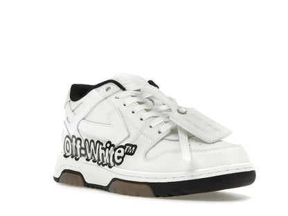 OFF-WHITE Out Of Office OOO Low Tops "Off-White" White Black