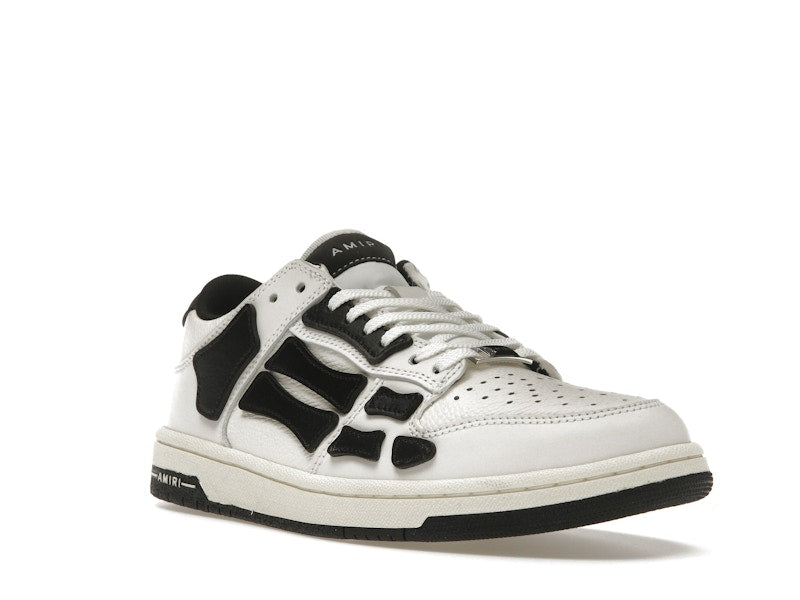 AMIRI Skel Top Low White Black White