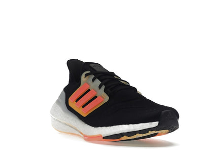 adidas Ultra Boost 22 Black Turbo Flash Orange