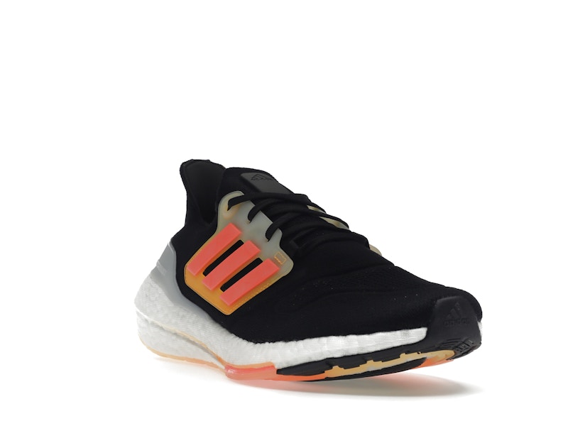adidas Ultra Boost 22 Black Turbo Flash Orange