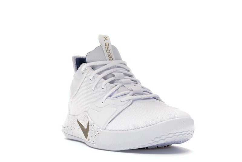 Nike PG 3 White Gold Navy