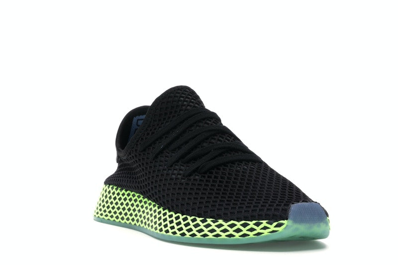 adidas Deerupt Core Black Ash Blue