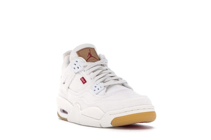 Jordan 4 Retro Levi's White (GS) (Levi's Tag)