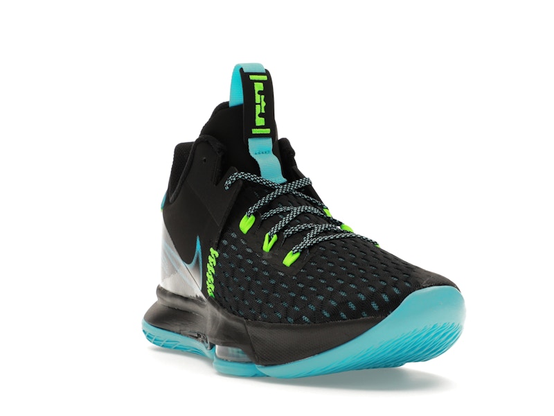 Nike LeBron Witness 5 Black Light Blue Fury