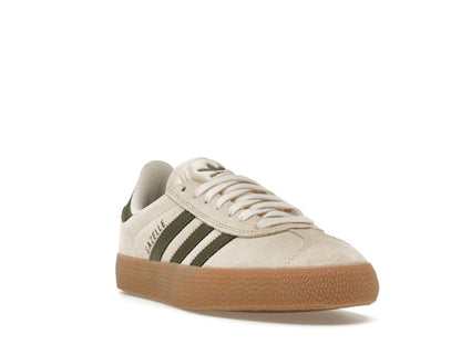 adidas Gazelle ADV Ecru Tint Focus Olive