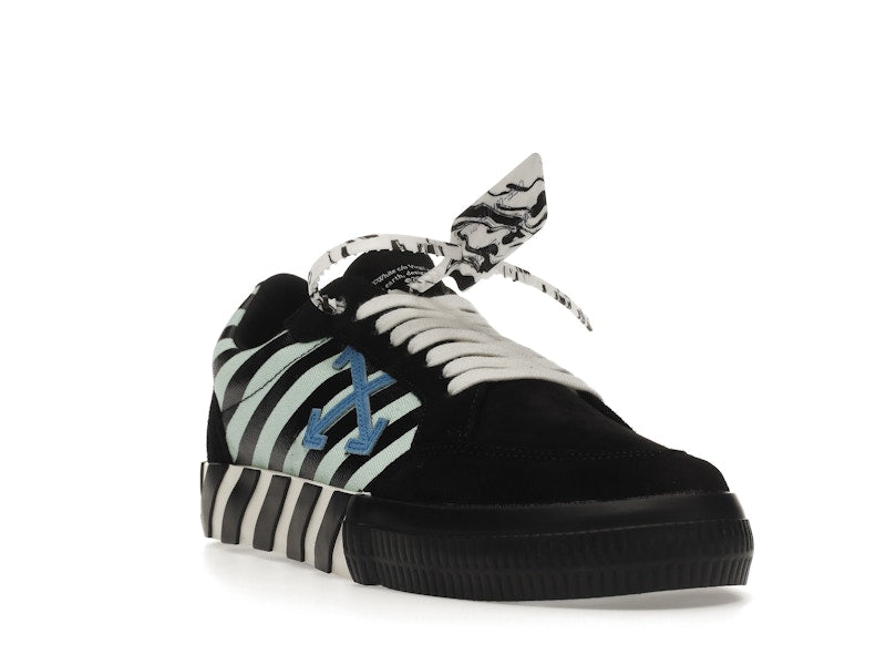 OFF-WHITE Vulc Low Black Blue Arrow