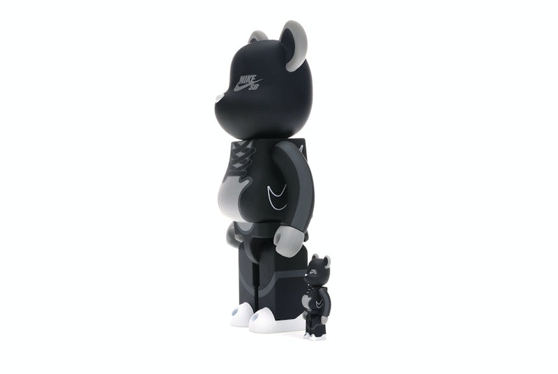 Bearbrick Nike SB 100% & 400% Set Black