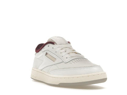 Reebok Club C 85 Packer Shoes Chalk White Maroon