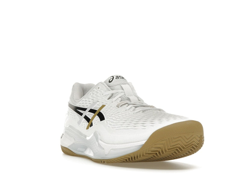 ASICS Gel-Resolution 9 Clay BOSS Matteo Berrettini White Camel