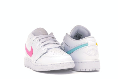 Jordan 1 Low White Neon (GS)