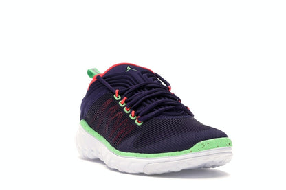Jordan Flight Flex Trainer Ink/Lt Psn Green-Infrrd 23-White