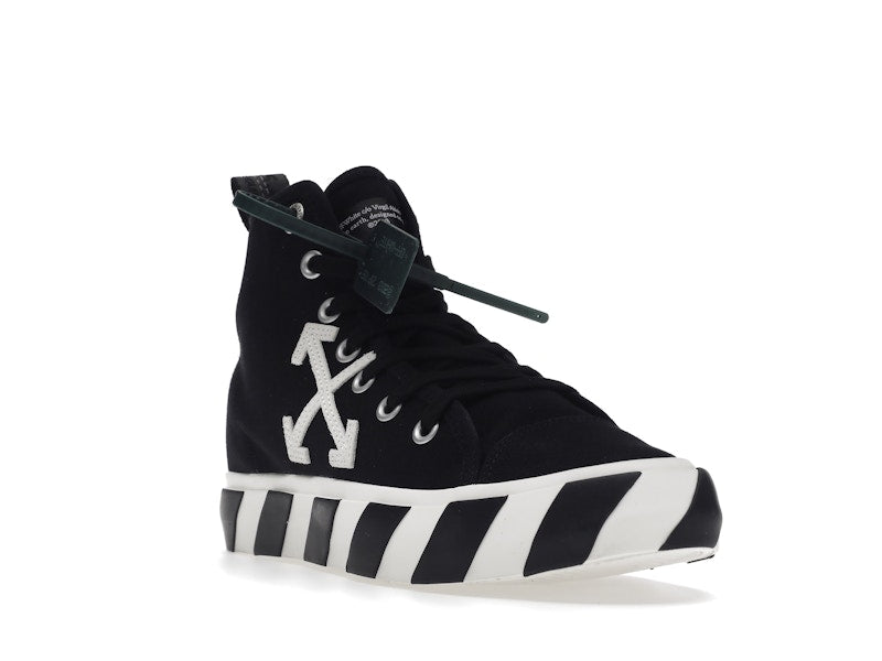 OFF-WHITE Vulc Mid Canvas Black White