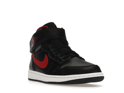 Jordan 1 High FlyEase Black Gym Red Smoke Grey