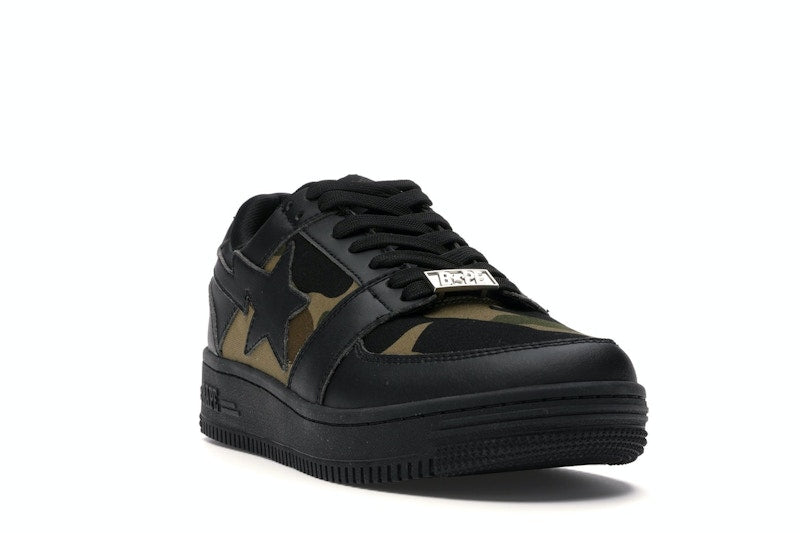 Bape 1st Camo Bape Sta Low Black