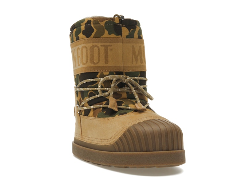 Moncler Shedir Snow Boots Palm Angels Camo