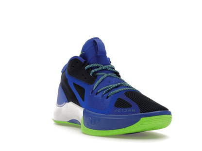 Jordan Zoom Seperate Midnight Navy Electric Green