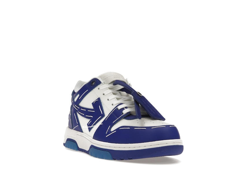 OFF-WHITE Out Of Office Sartorial Stitching White Dark Blue