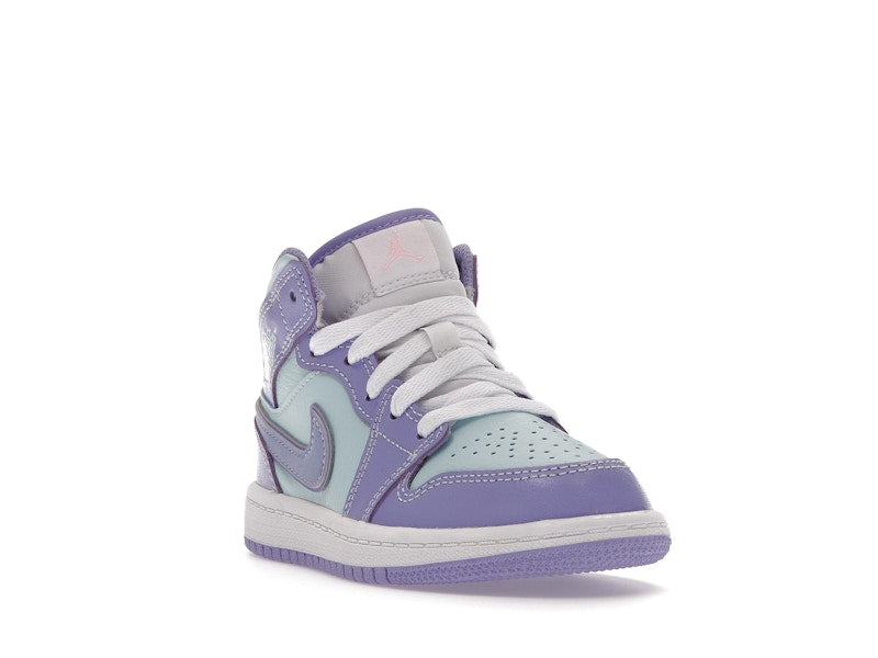 Jordan 1 Mid Purple Aqua (PS)