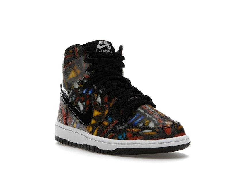 Nike SB Dunk High Concepts Stained Glass