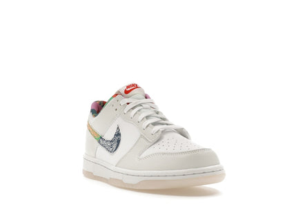 Nike Dunk Low White Multi-Color Paisley (GS)