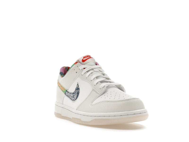 Nike Dunk Low White Multi-Color Paisley (GS)