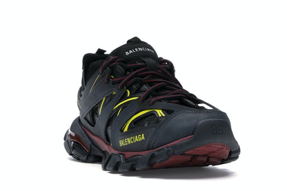 Balenciaga Track Trainers Black Bordeaux