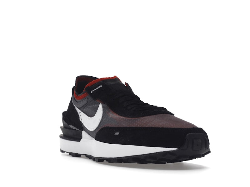 Nike Waffle One SE Black Sport Red