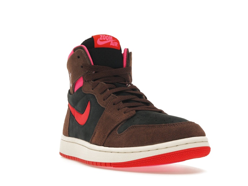 Jordan 1 High Zoom Air CMFT 2 Cacao Wow Picante Red (Women's)
