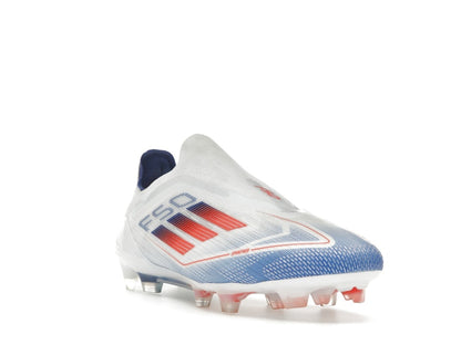adidas F50 Elite Laceless FG Cloud White Solar Red Lucid Blue