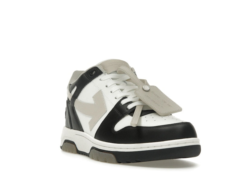 OFF-WHITE Out Of Office OOO Low Tops Black Beige
