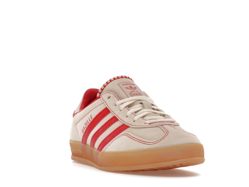 adidas Gazelle Indoor Beige Better Scarlet (Women's)