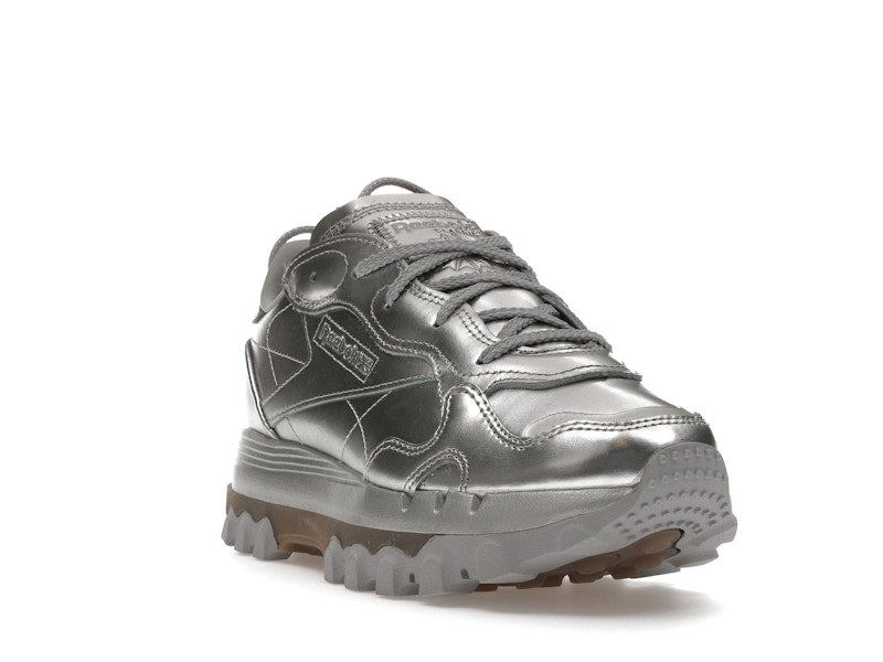 Reebok Classic Leather Cardi B Silver Metallic (Women's)